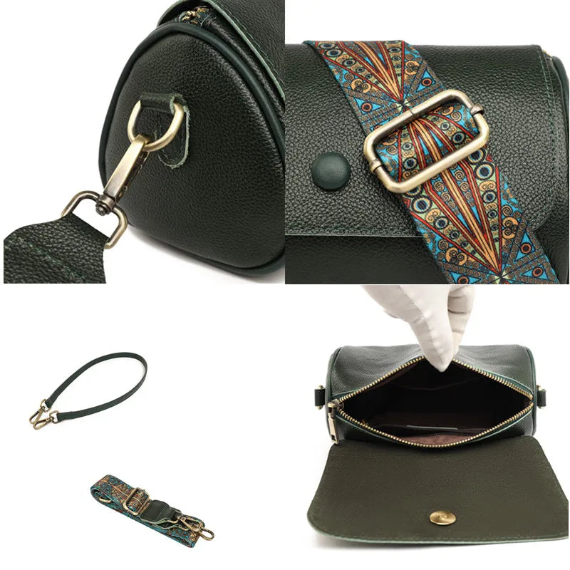 The Classic Artisan Leather Crossbody Bag