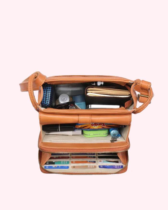 🔥Hot Sales🔥 Multifunction Crossbody Leather Bag