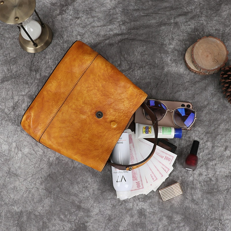 🔥Last Day Discount 70% Retro Genuine Leather Shoulder Bag