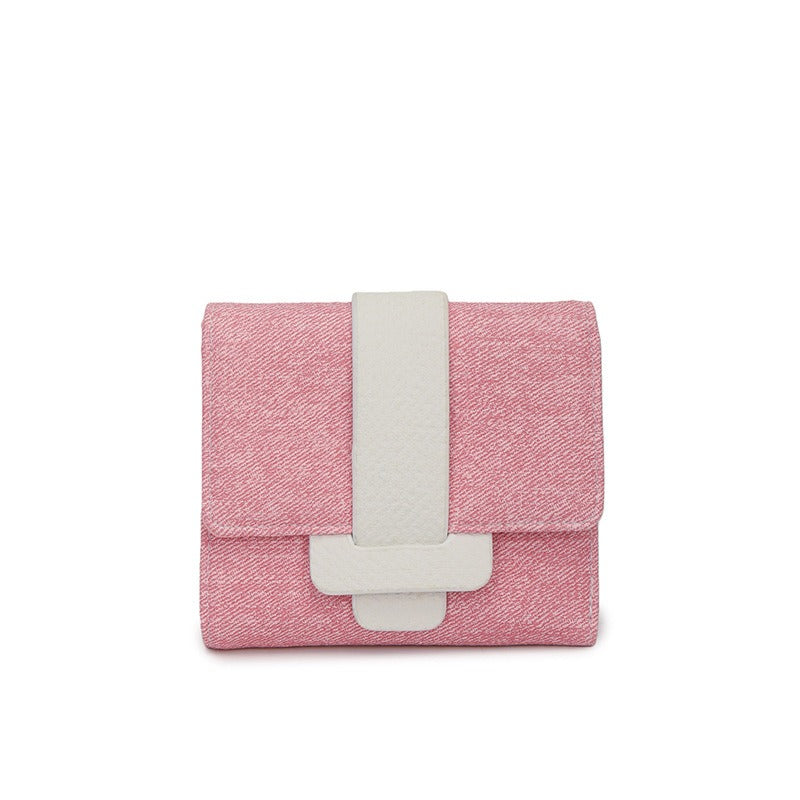 Denim Colorful Wallet