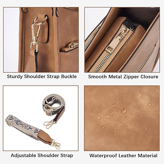 🔥Hot Sale 49% OFF👜Fossil® Colorful Straps Crossbody Leather Bags