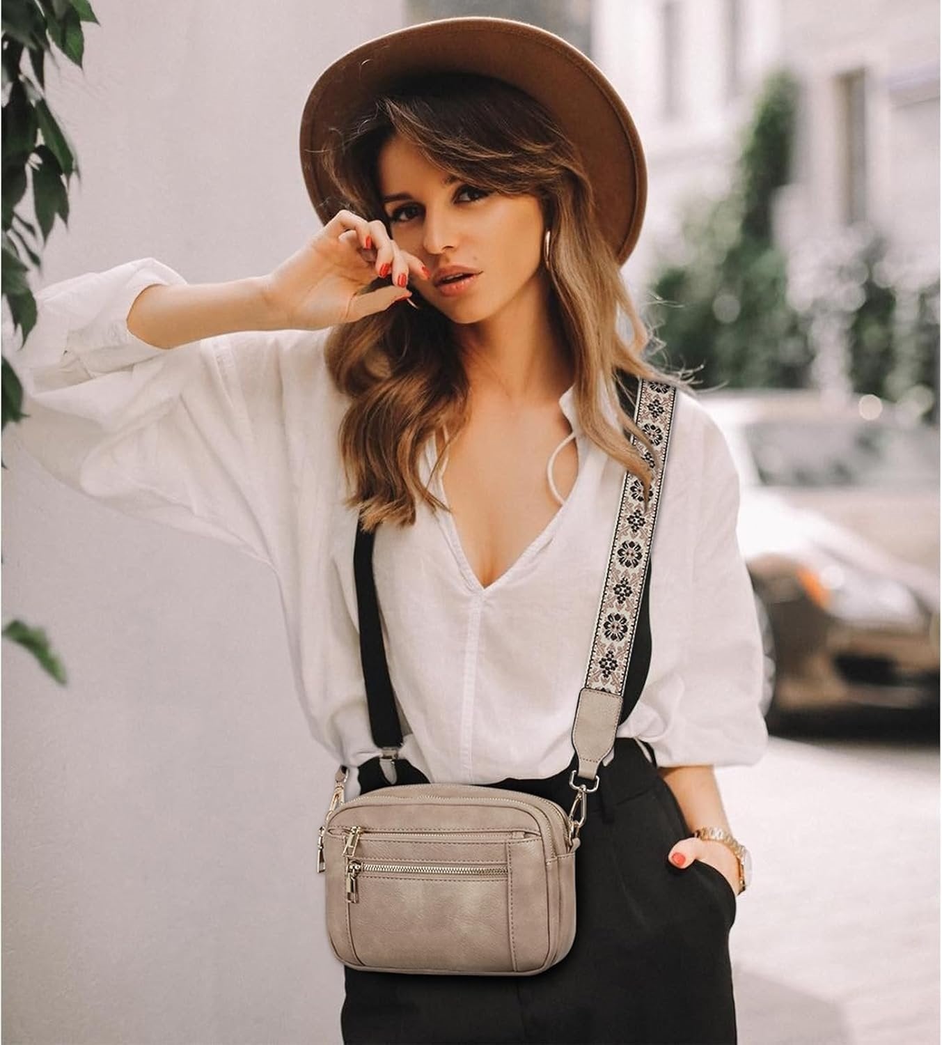 Last Day Sale: 70% Off🔥Handmade Colorful Straps Crossbody Leather Bags & Purse💖