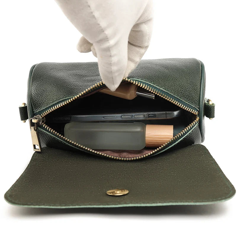 The Classic Artisan Leather Crossbody Bag