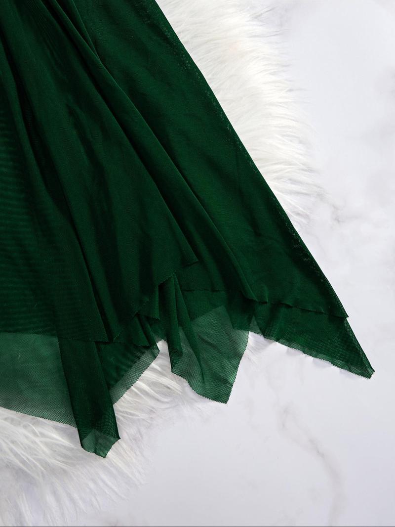 Women's Solid   Cami Nightdress & Panty Two-piece Set, Breathable Comfortable Nightgown & Panty Set, Women's Sleepwear for Summer