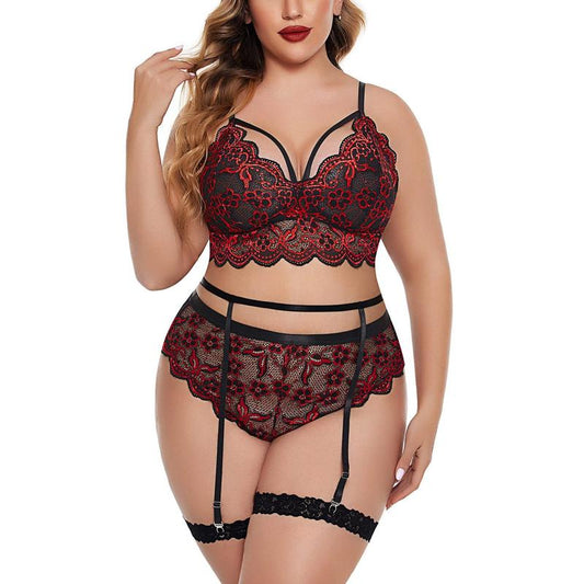 Sexy Plus Size Lace Lingerie - Date Night Style Fabric Fit